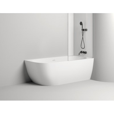 Ванна каменная Salini Sofia Corner S-Sense R (ПРАВАЯ) белая глянцевая